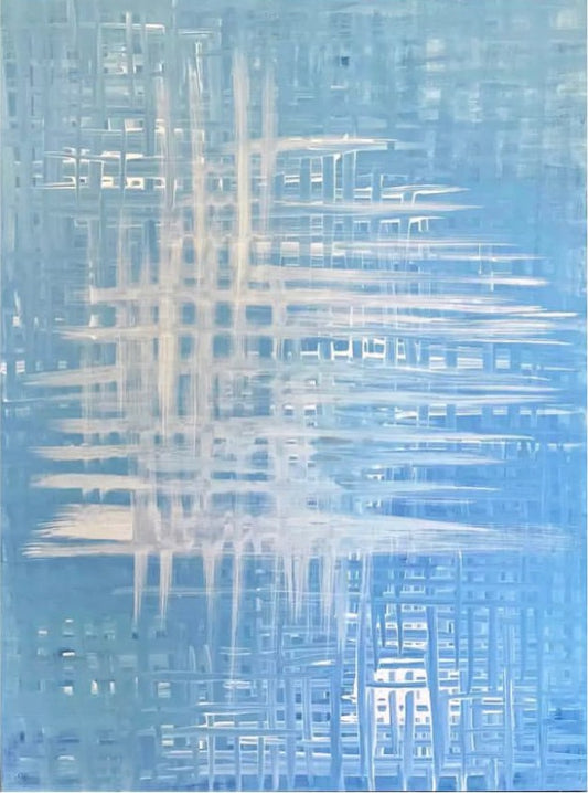 Blue Linen - Galiano Art Gallery