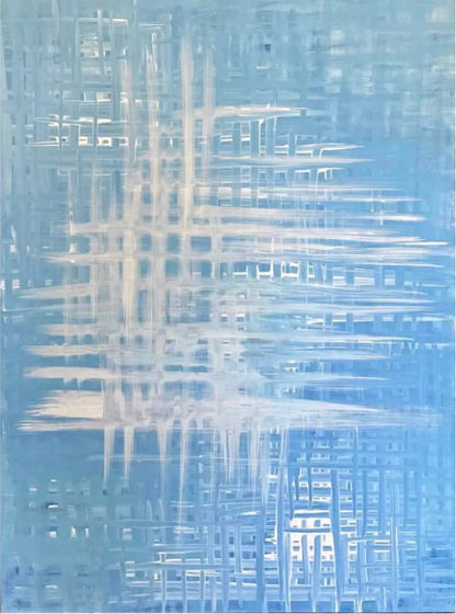 Blue Linen - Galiano Art Gallery