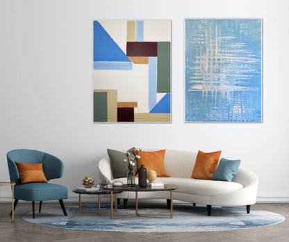 Blue Linen - Galiano Art Gallery